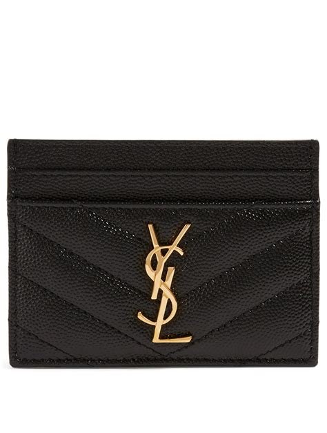 ysl reisepasshülle|Saint Laurent Wallets & Card Cases for Women .